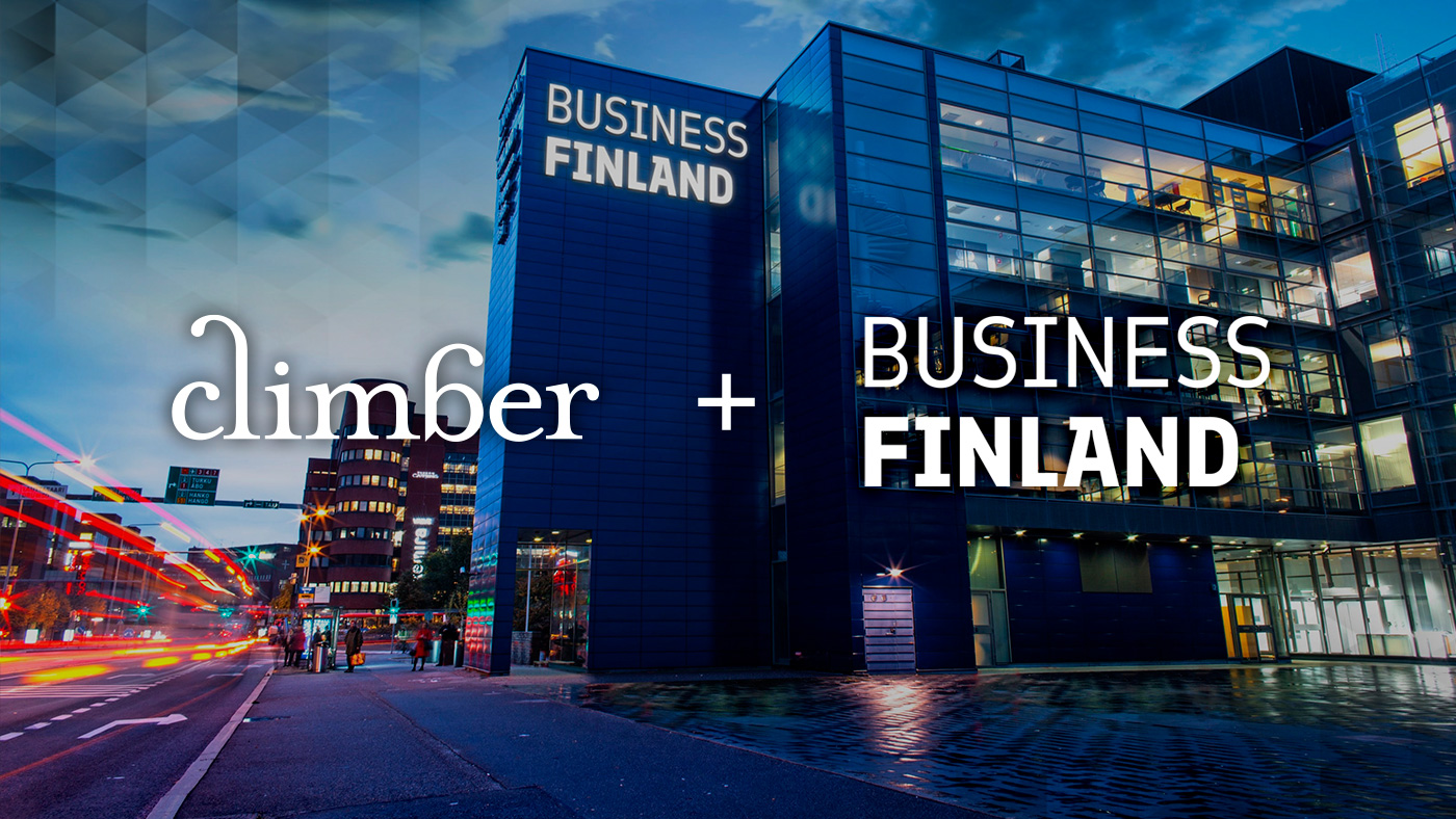 Climber FI customer case Business Finland